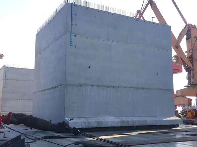Engineering airbag for caisson